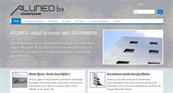 Desktop Screenshot of aluned.nl